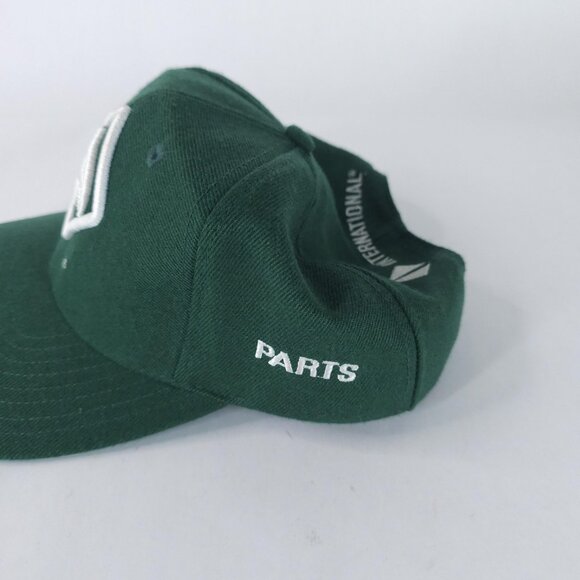 International Hat Cap Snap Back Green Eagle Parts Advertising Mens Tonkin Taiwan - Picture 4 of 6